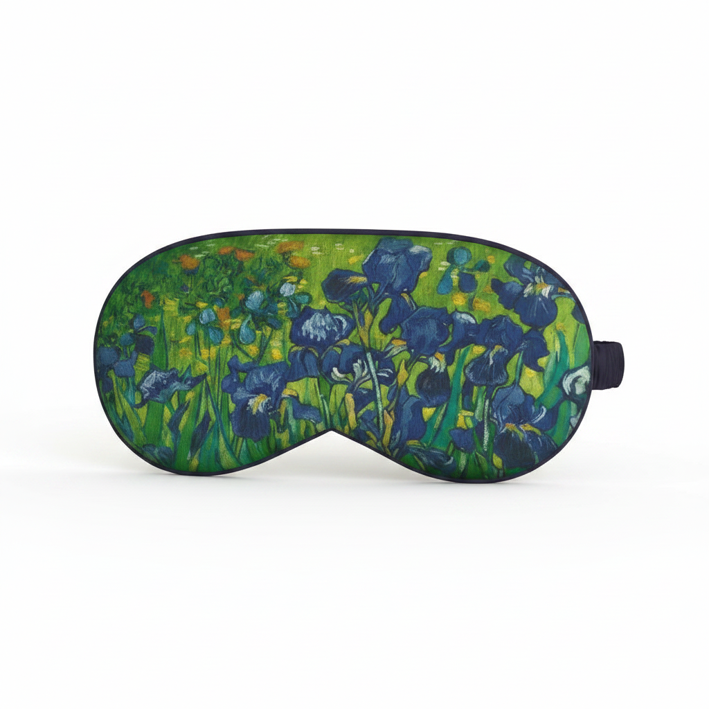 Art Print Sleep Mask - Irises By Vincent van Gogh