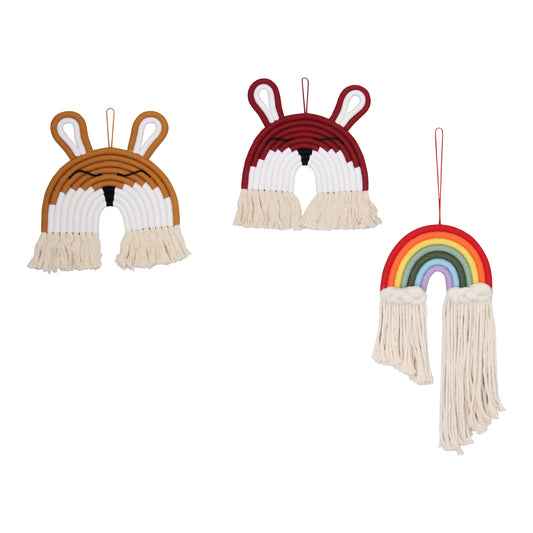 Macramé Wall Hanging Bunny Ears
