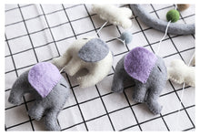 Load image into Gallery viewer, Handmade Animal Wool Felt Baby Mobile For Crib Children&#39;s &amp; Nursery Room - Elephant
