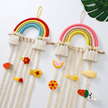 Load image into Gallery viewer, Rainbow Hairpin Display Storage Wall Decoration For Children&#39;s room

