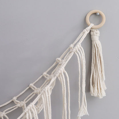 Plush Toy Net Hammock Macrame Hanging For Stuffed Animal Toys Storage