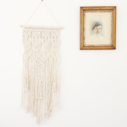 Macrame Wall Hanging Boho Tapestry Moon Woven Bohemian Wall Decor
