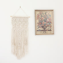 Load image into Gallery viewer, Macrame Wall Hanging Boho Tapestry Moon Woven Bohemian Wall Decor
